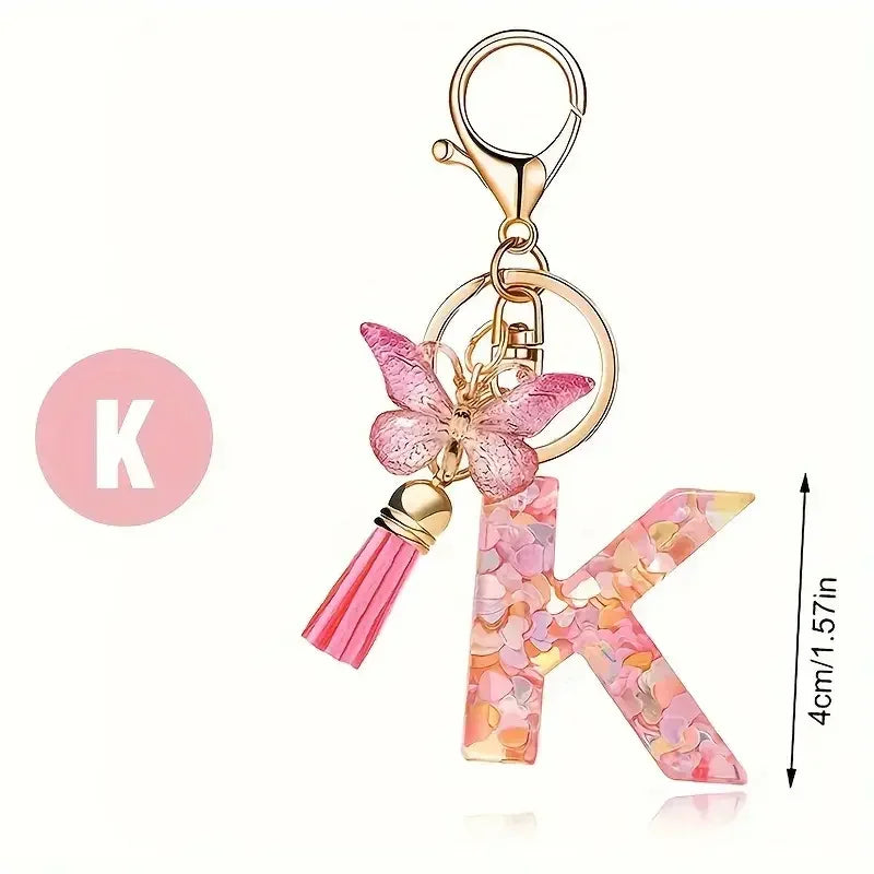 Fashion Letters Keychain