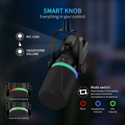 FEELWORLD PM1 Dynamic Microphone
