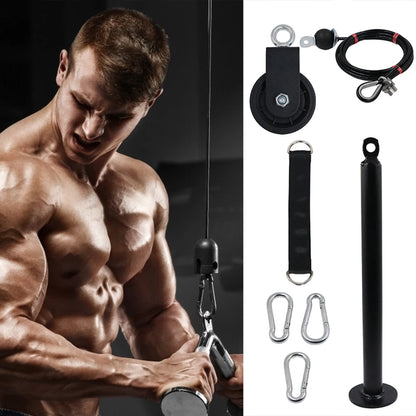 Home Gym Exercise Pulley System