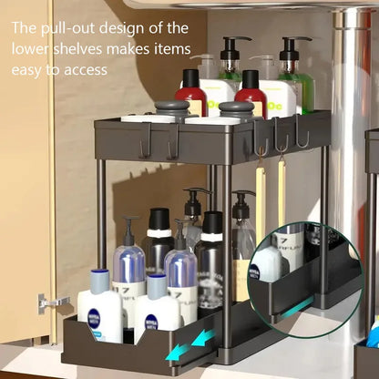 Kitchen Shelf Pull Out Organiser