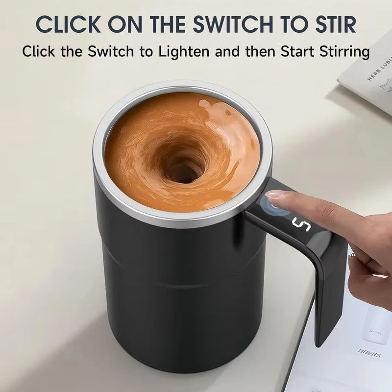 380ML Electric Coffee Self Mixing Mug