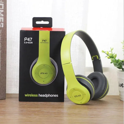 1PC P47 Headset 5.0 Bluetooth
