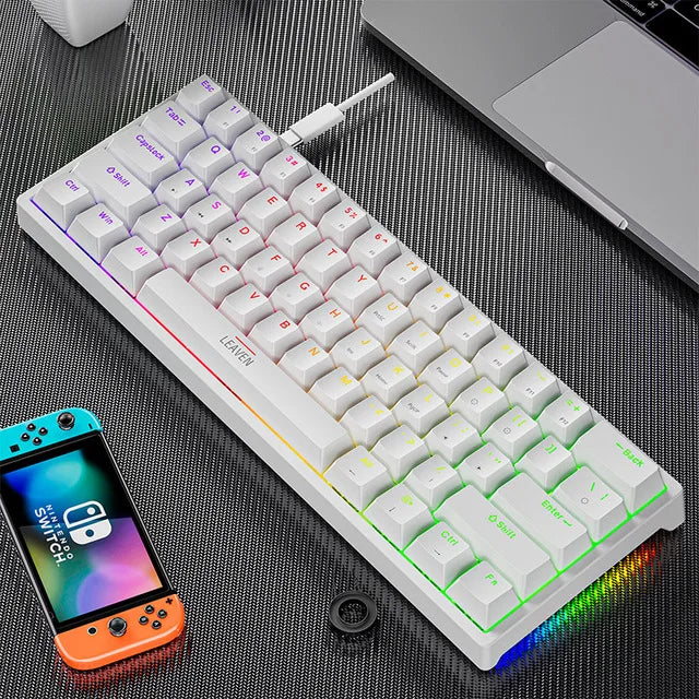 Mini clavier mécanique de jeu rétroéclairé RVB K620