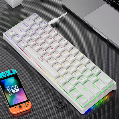 Mini clavier mécanique de jeu rétroéclairé RVB K620