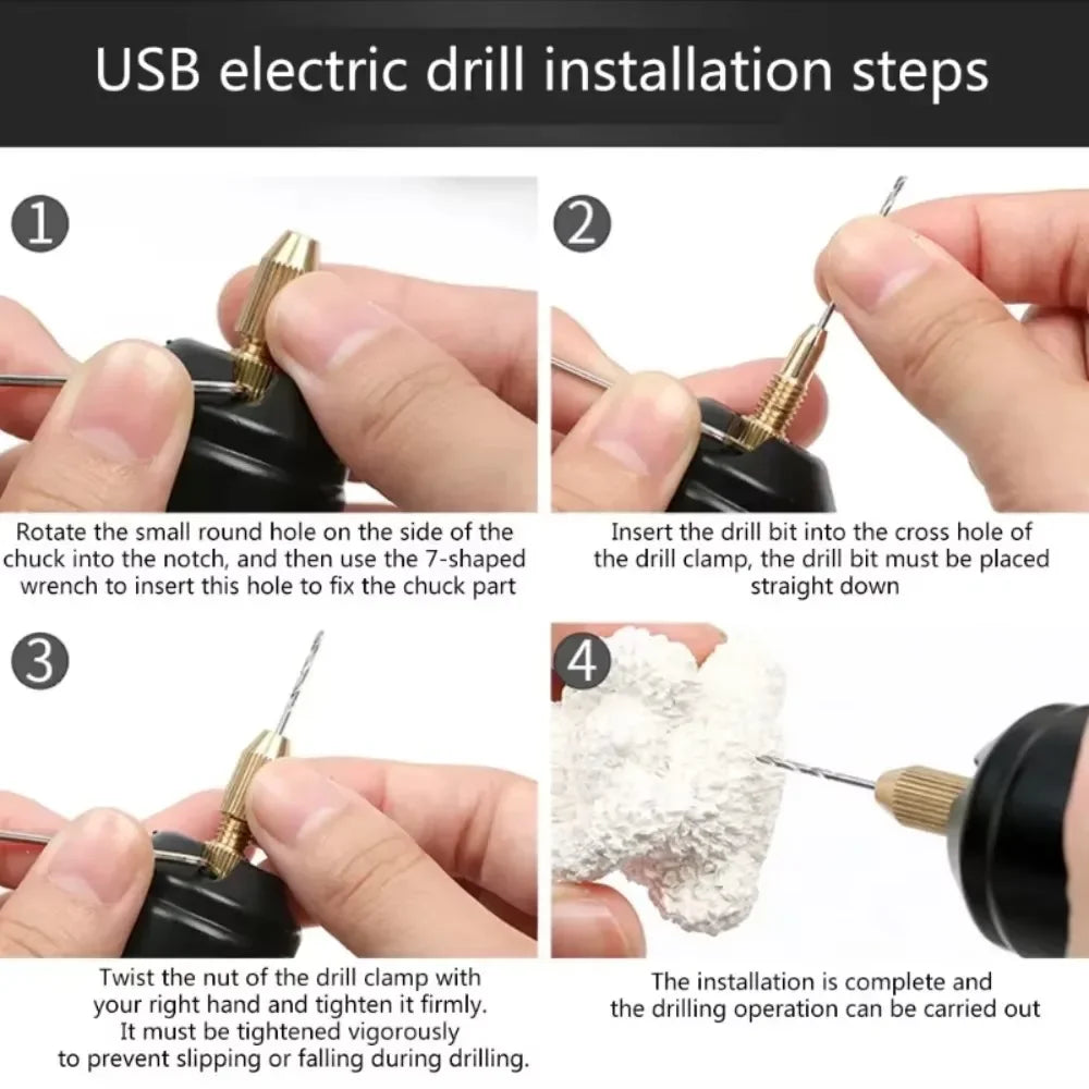 Handheld Mini Electric Drill