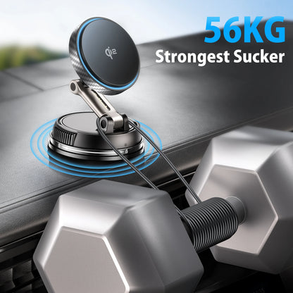 Car Mount Wireless Charger 360° Adjustment