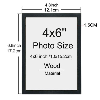 14pcs 4x6 Inch Picture Frames