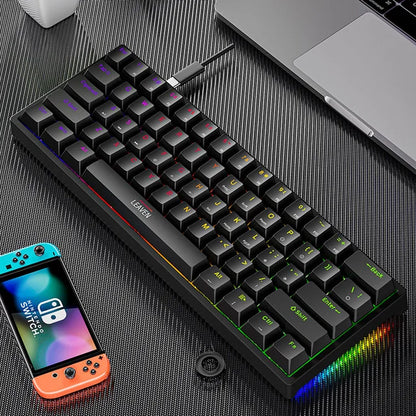 Mini clavier mécanique de jeu rétroéclairé RVB K620