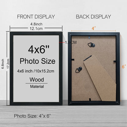 14pcs 4x6 Inch Picture Frames