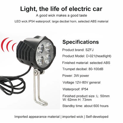 Electric Bicycle Light