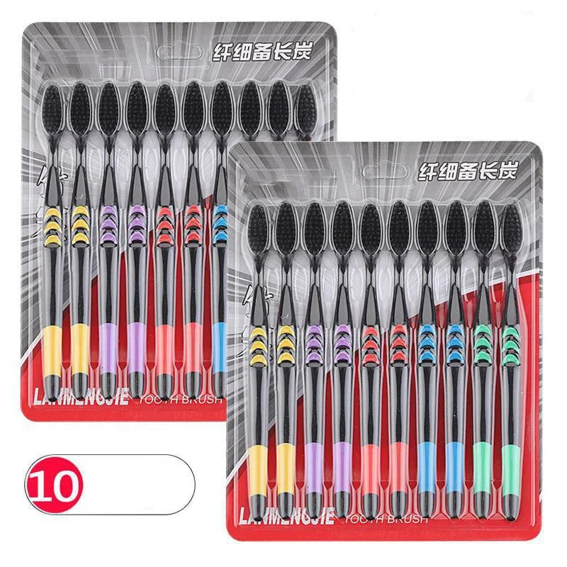 10 Pieces Packed Toothbrush