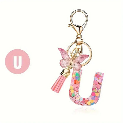 Fashion Letters Keychain