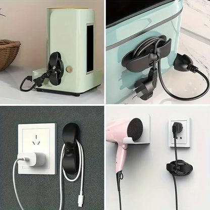 4pcs Flexible Silicone Cable Organizers