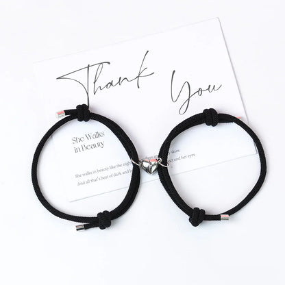 2pcs Love Magnet Couple Bracelets