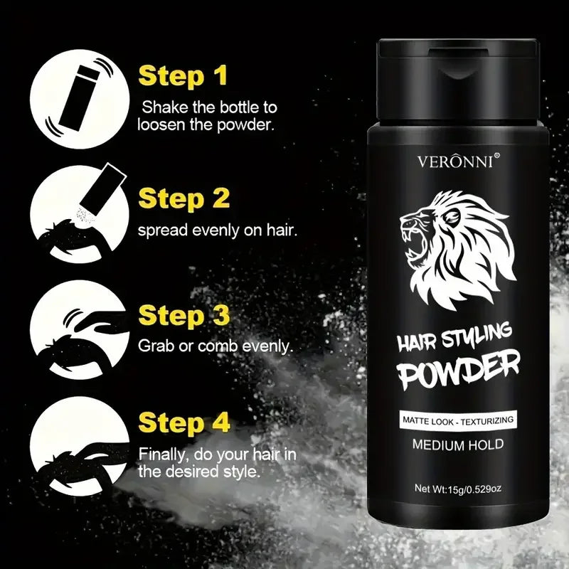 Unisex Hair Defining Powder Long Lasting