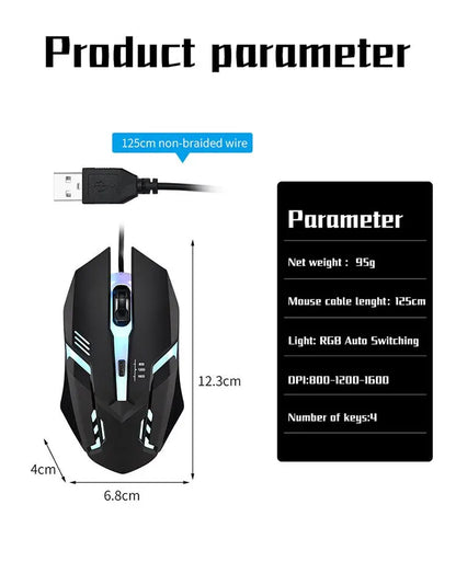 Gaming Mouse Backlit
