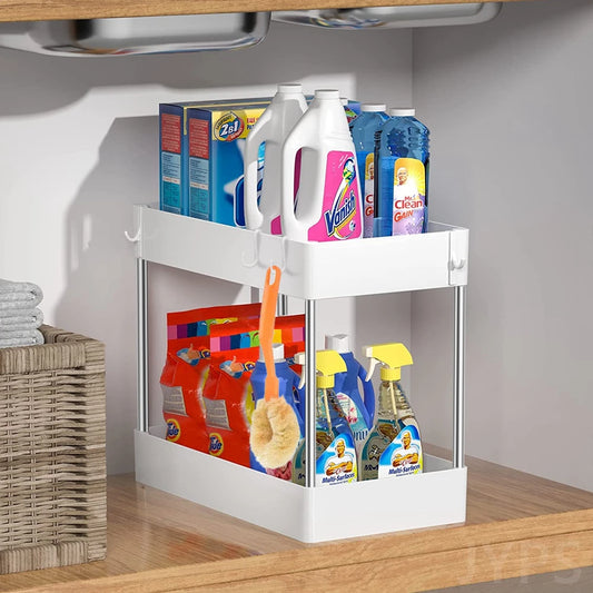 2 Tier Under Sink Organizer