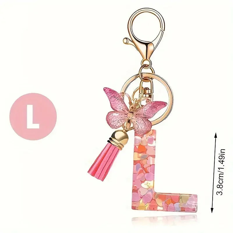 Fashion Letters Keychain