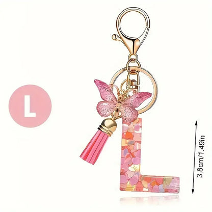 Fashion Letters Keychain