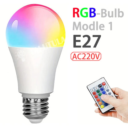 16 Colors RGB Bulb LED Multicolor