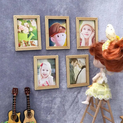 6pcs Mini Photo Frames