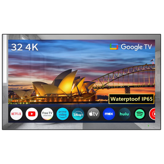 Soulaca 32 inches Large Smart TV Mirror 4K