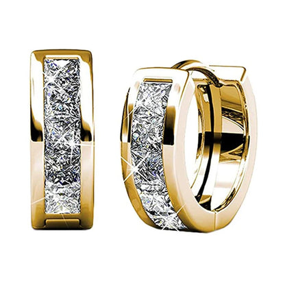Unissex Small Round Hoop Earrings