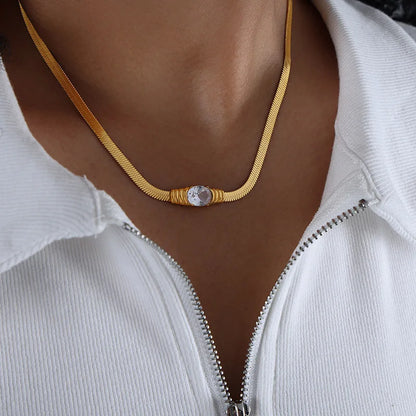 Waterproof And Non-fading Stainless Steel Jewelry
