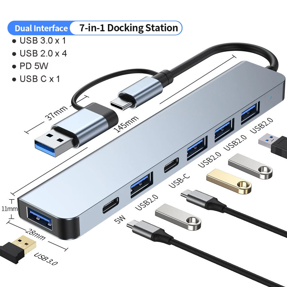 USB C Hub USB Hub 3.0