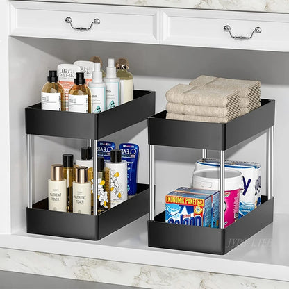 2 Tier Under Sink Organizer