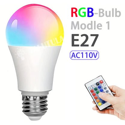 16 Colors RGB Bulb LED Multicolor