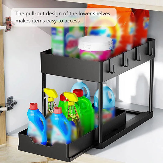 Kitchen Shelf Pull Out Organiser