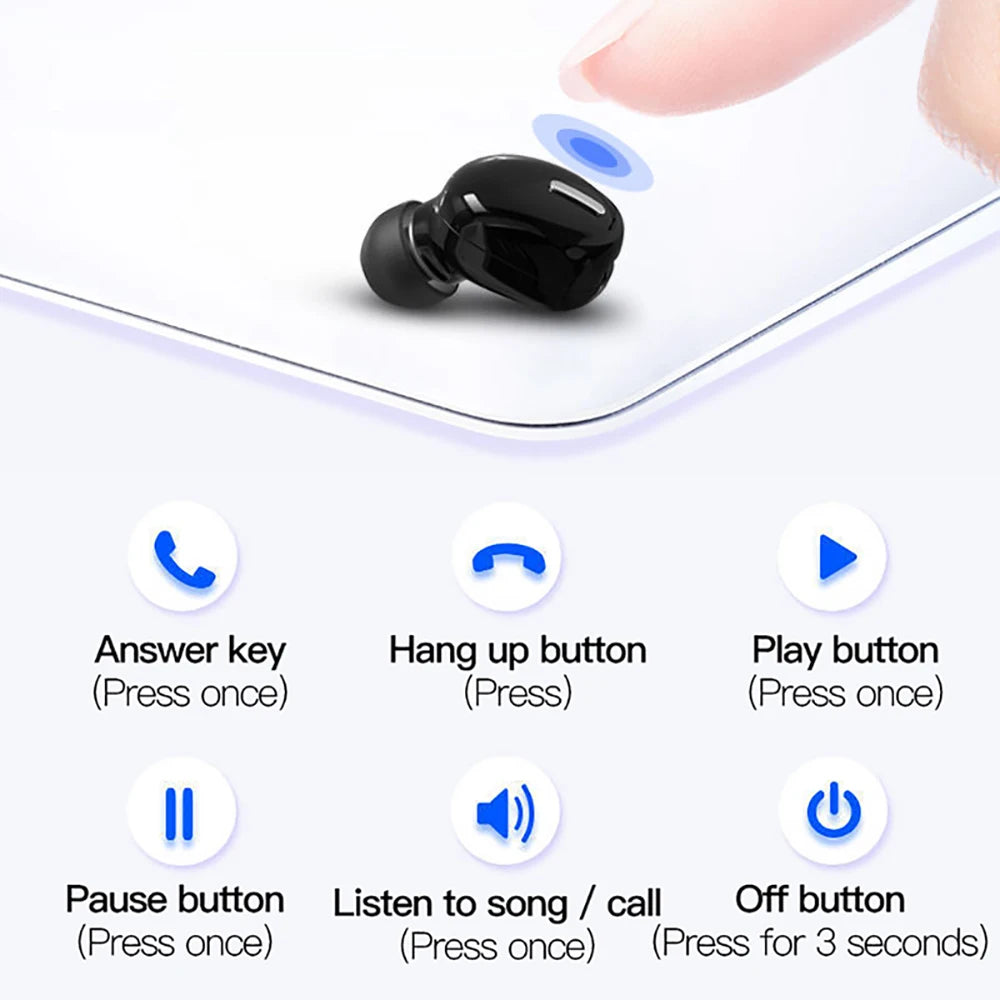X9 Wireless Earphone Bluetooth