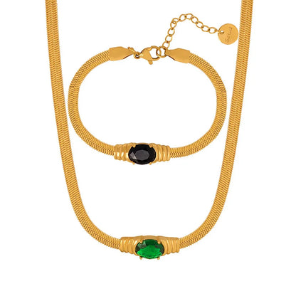 Waterproof And Non-fading Stainless Steel Jewelry