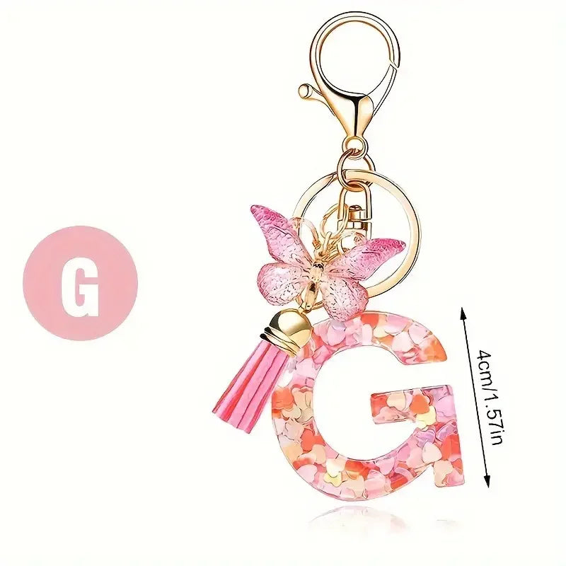 Fashion Letters Keychain