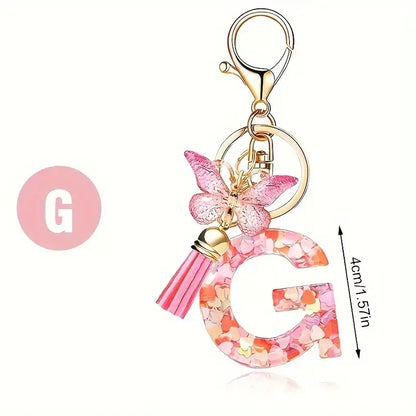 Fashion Letters Keychain