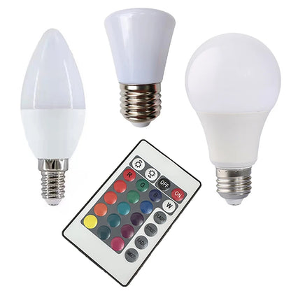 16 Colors RGB Bulb LED Multicolor