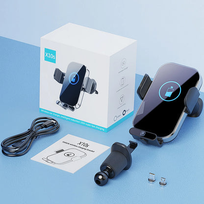 Car Mount Phone Holder Wireless Charger