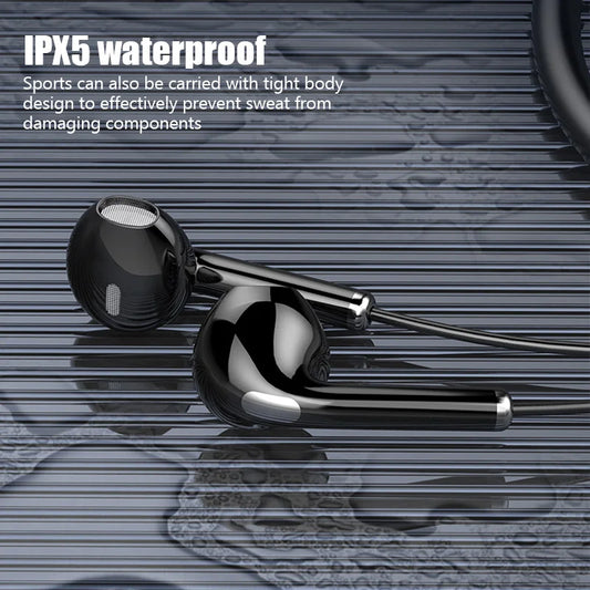 Magnetic Neckband Headphones Wireless Bluetooth