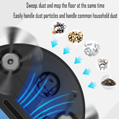 3-in-1 Robot Vacuum Cleaner USB Rechargeable