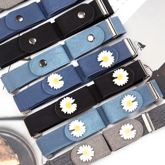 Buckle-free Elastic Invisible Belt for Jeans