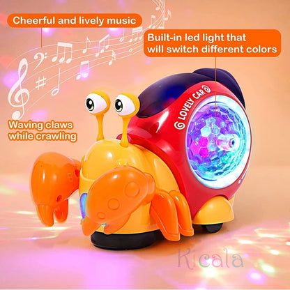 Crab Baby Toys With Music