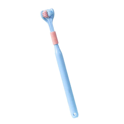 Three Sided Soft Hair Tooth Toothbrush