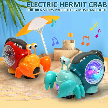 Crab Baby Toys With Music