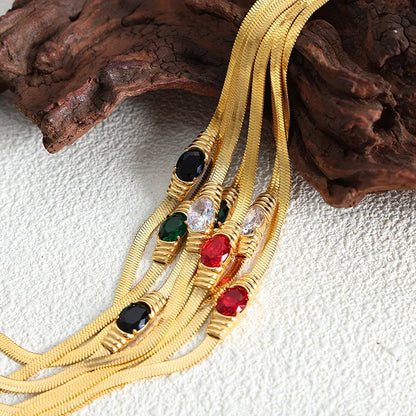 Waterproof And Non-fading Stainless Steel Jewelry