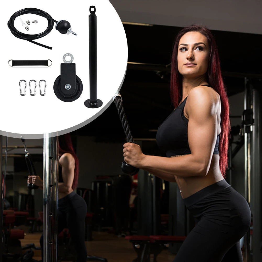 Home Gym Exercise Pulley System