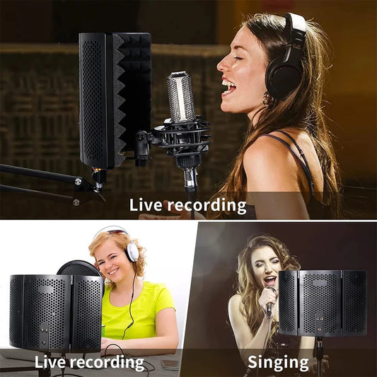 Microphone isolation hood