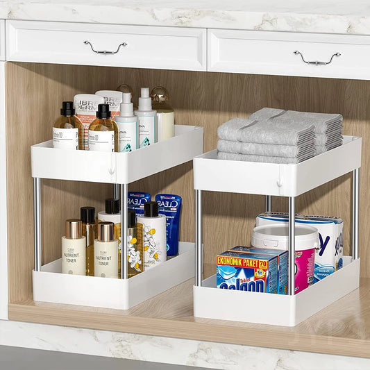 2 Tier Under Sink Organizer