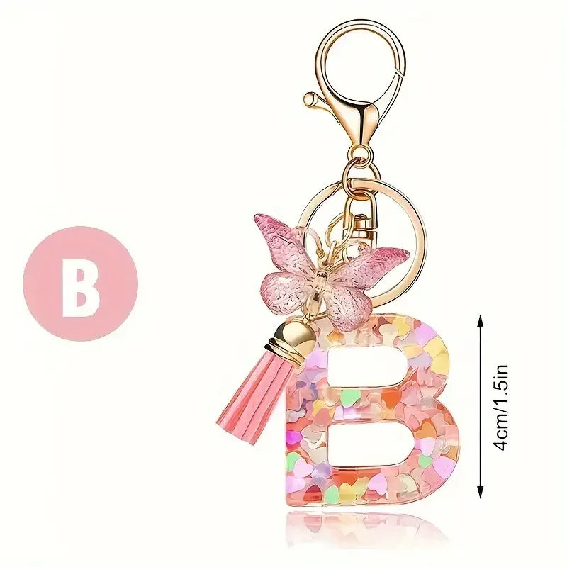 Fashion Letters Keychain