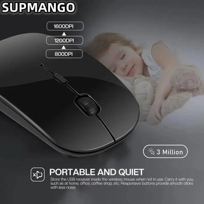 Rechargeable Wireless Gaming Mouse
